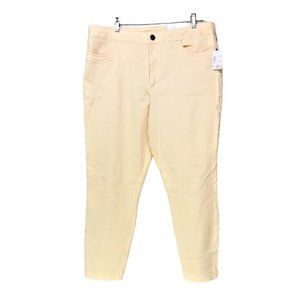 Christopher Banks Women Size 16 Relaxed Fit Ankle High Rise Stretch Casual Pants